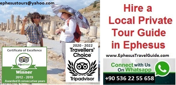 Booking a local tour guide in Ephesus will definitely enriche your visit to Ephesus