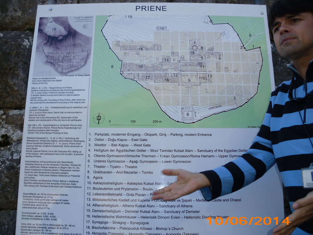 Priene Map