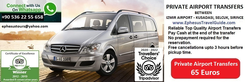 Private Airport Transfers from Izmir Airport