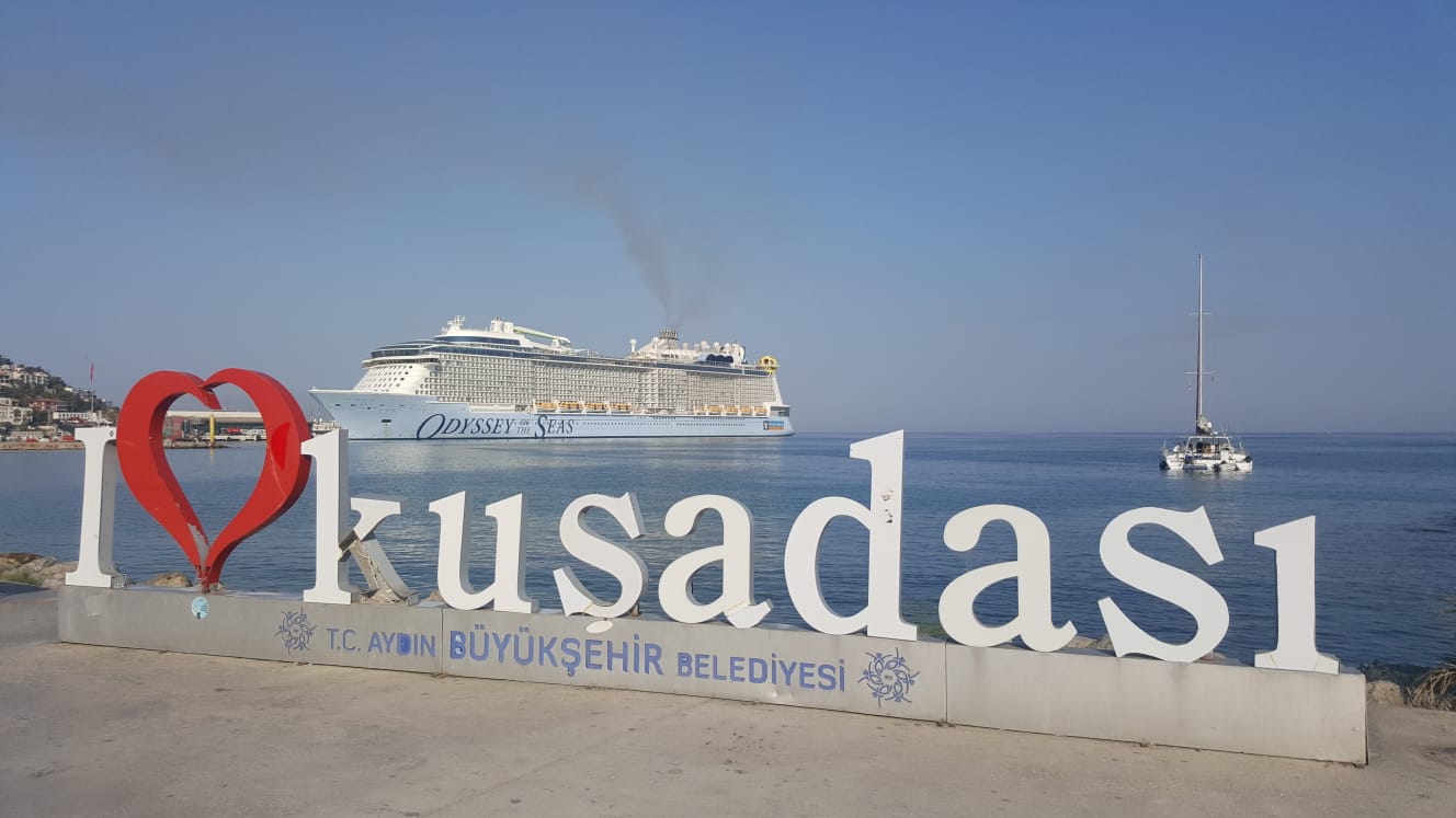 Odyssey of the Seas at Kusadasi Cruise Port 
