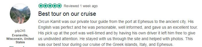 Ephesus Tour Review